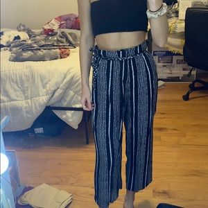 Wide leg pants